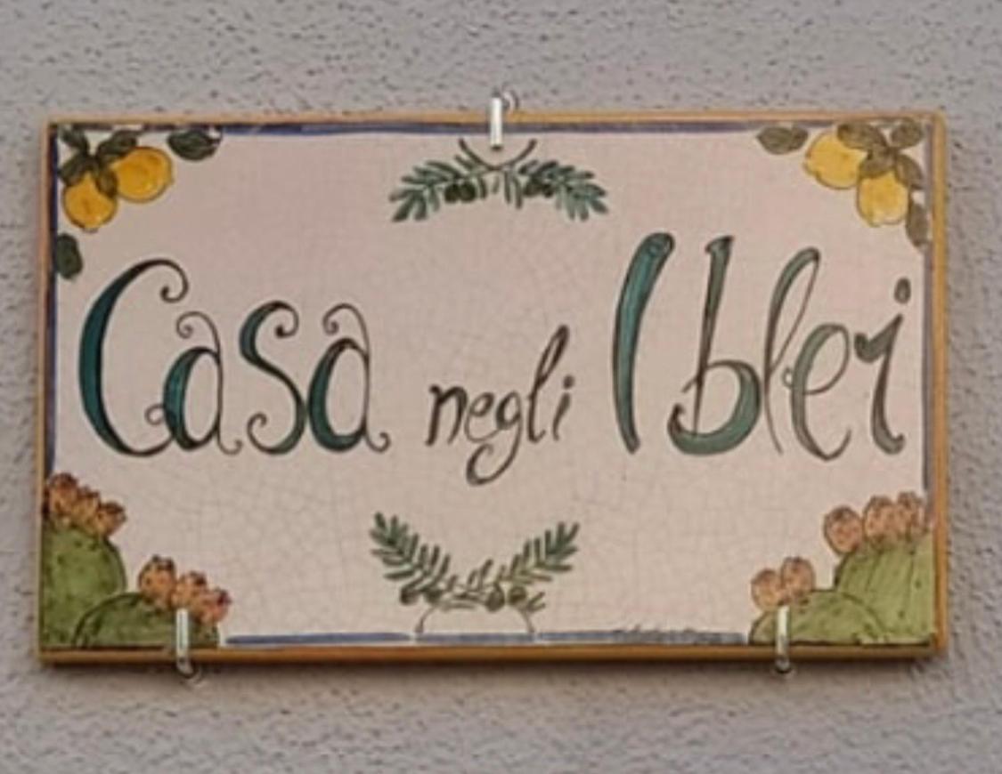 Casa Negli Iblei Apartamento Canicattini Bagni Exterior foto